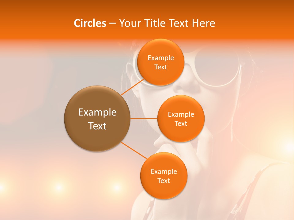 Young Face Work PowerPoint Template