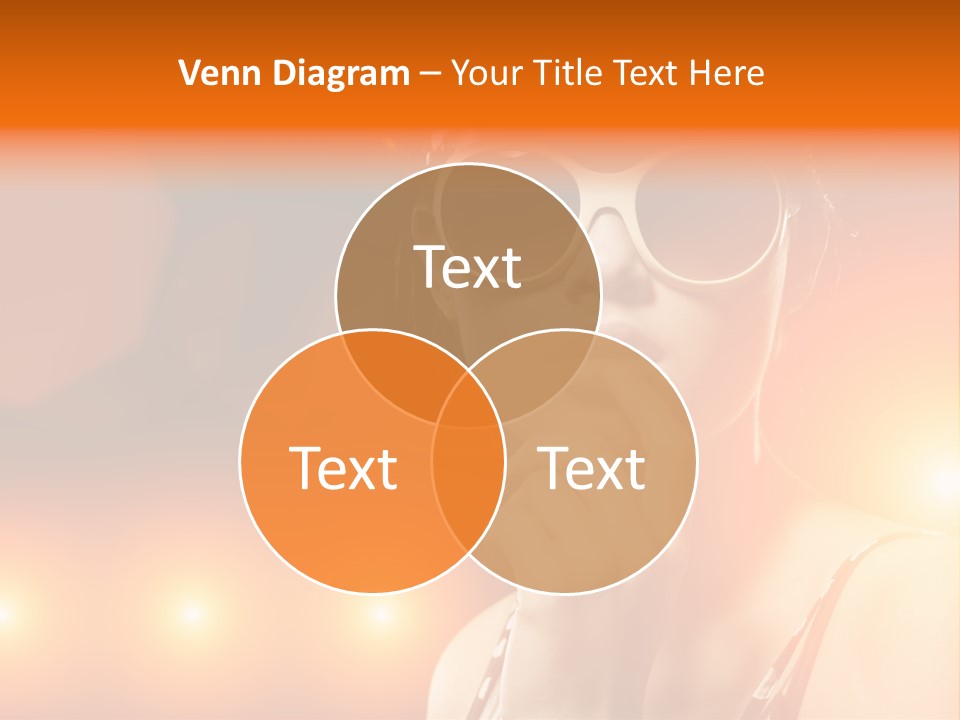 Young Face Work PowerPoint Template