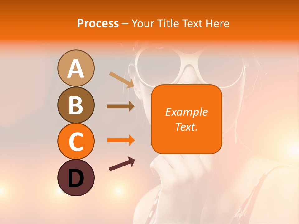 Young Face Work PowerPoint Template
