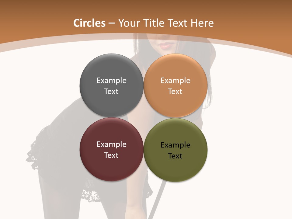 Costume Sensuality Holiday PowerPoint Template