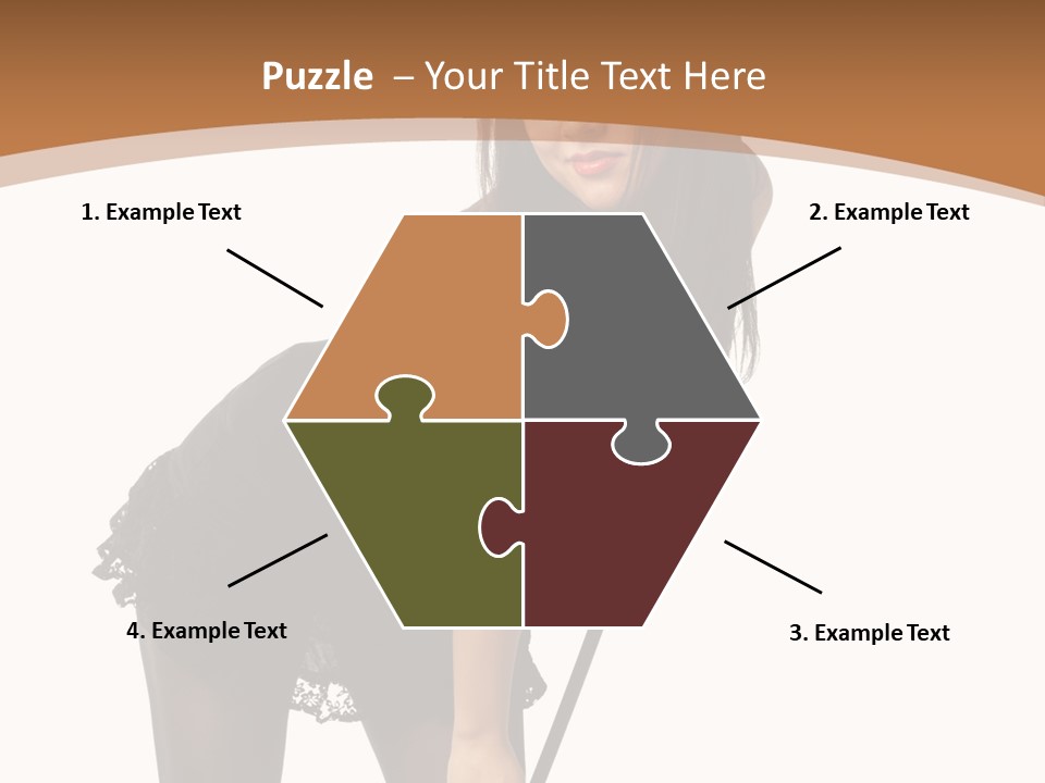 Costume Sensuality Holiday PowerPoint Template