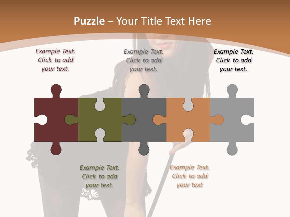 Costume Sensuality Holiday PowerPoint Template