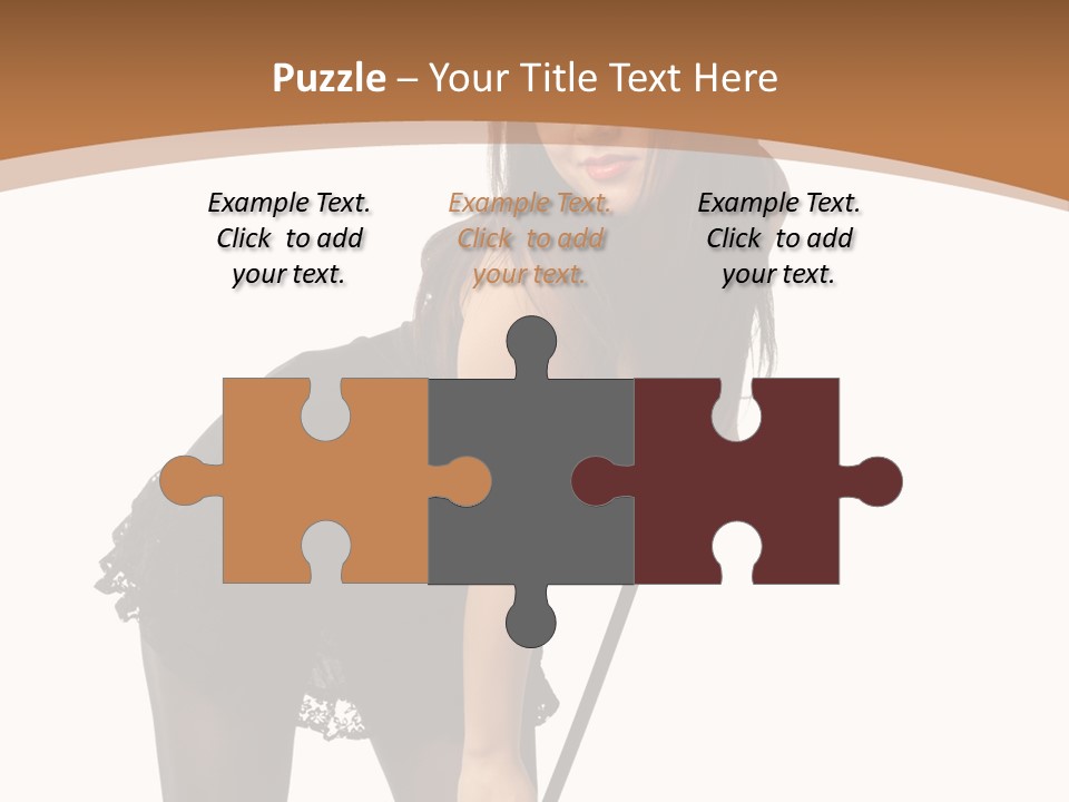 Costume Sensuality Holiday PowerPoint Template