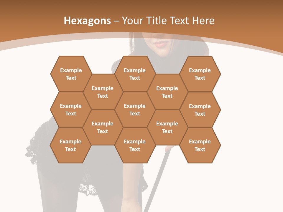 Costume Sensuality Holiday PowerPoint Template