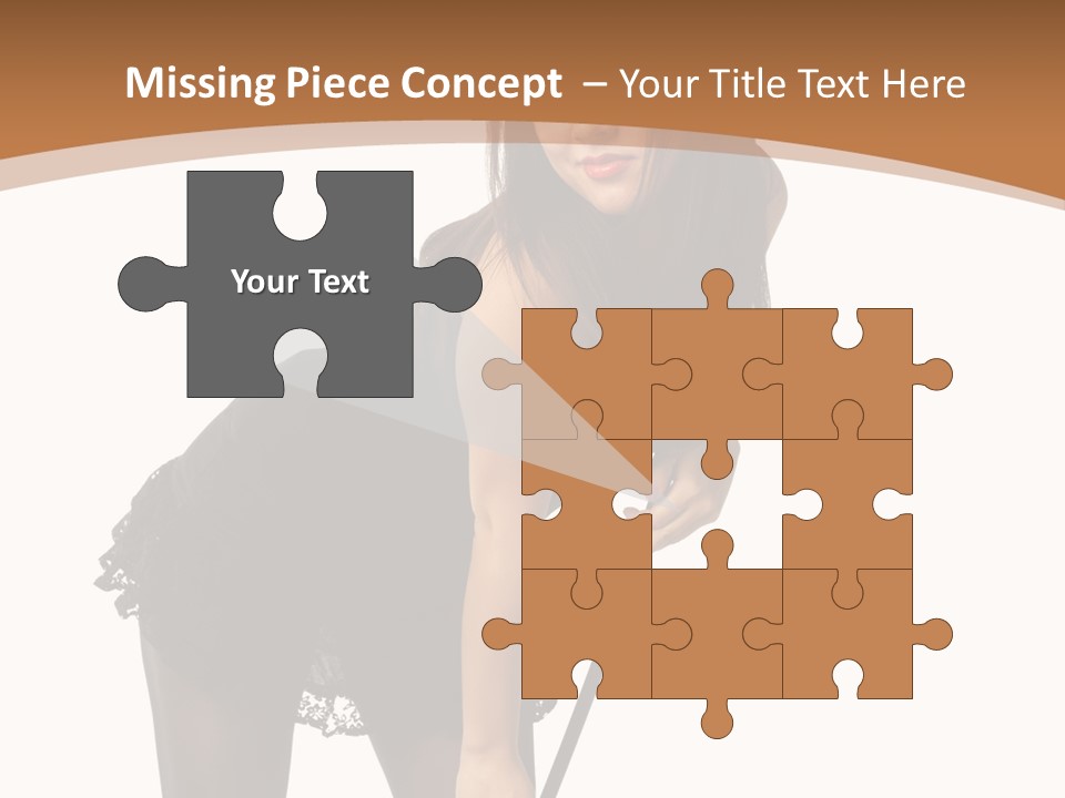 Costume Sensuality Holiday PowerPoint Template