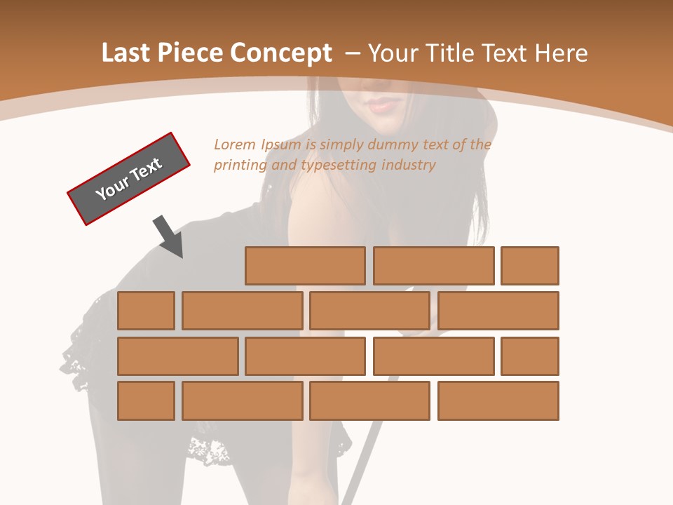 Costume Sensuality Holiday PowerPoint Template