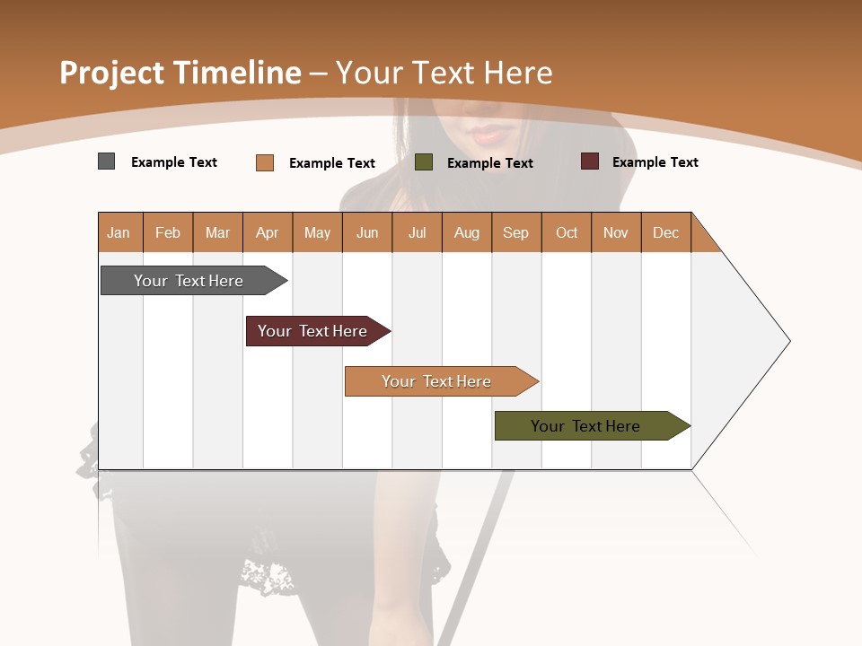 Costume Sensuality Holiday PowerPoint Template