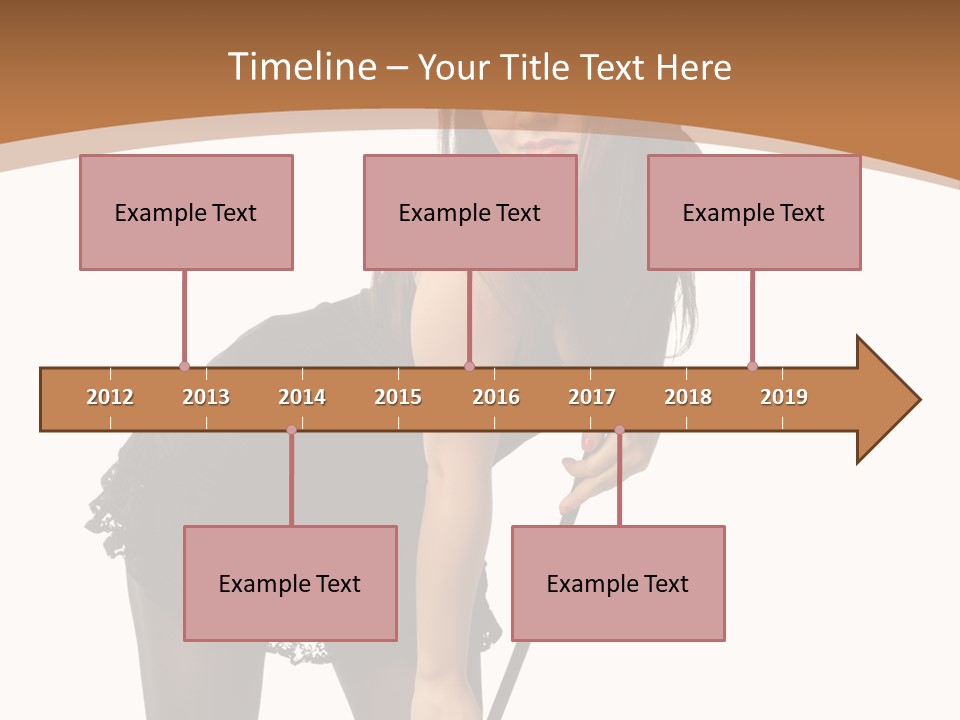 Costume Sensuality Holiday PowerPoint Template