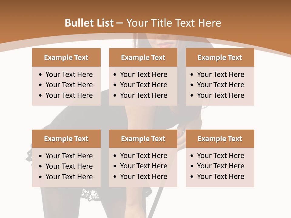 Costume Sensuality Holiday PowerPoint Template