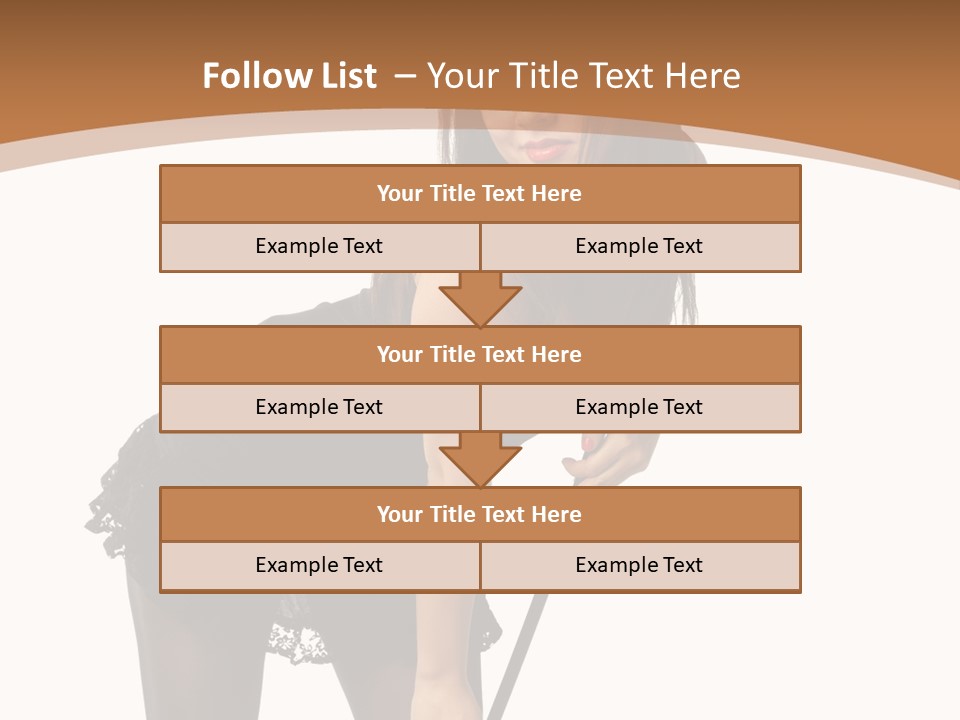 Costume Sensuality Holiday PowerPoint Template