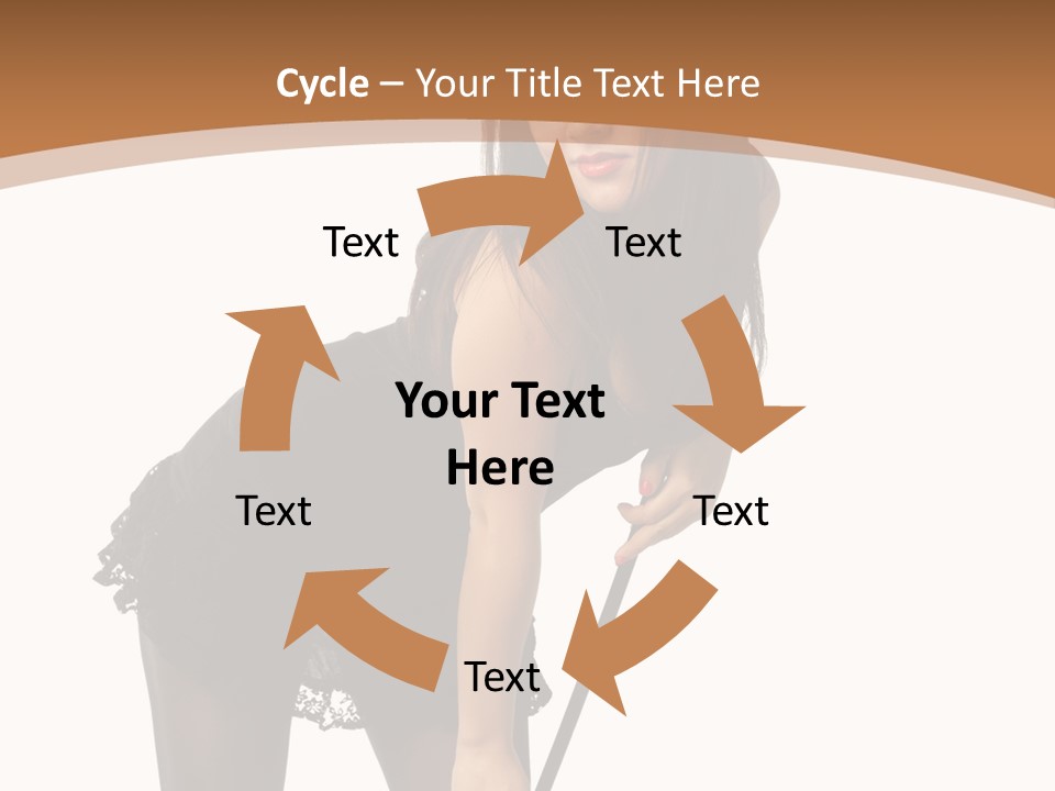 Costume Sensuality Holiday PowerPoint Template