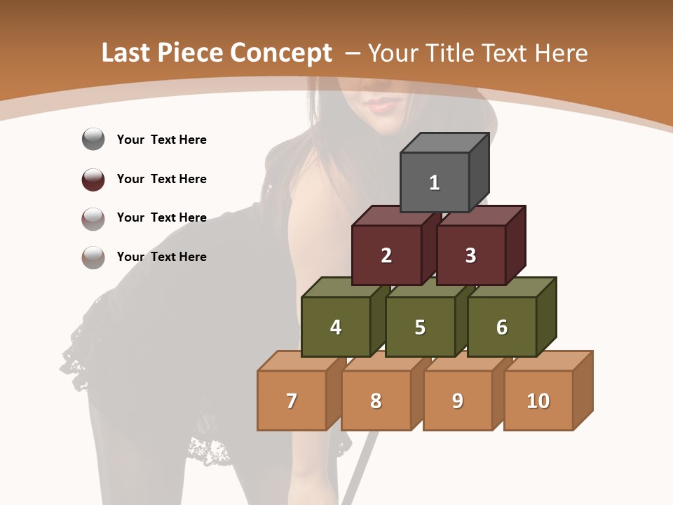 Costume Sensuality Holiday PowerPoint Template