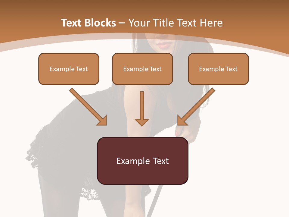 Costume Sensuality Holiday PowerPoint Template