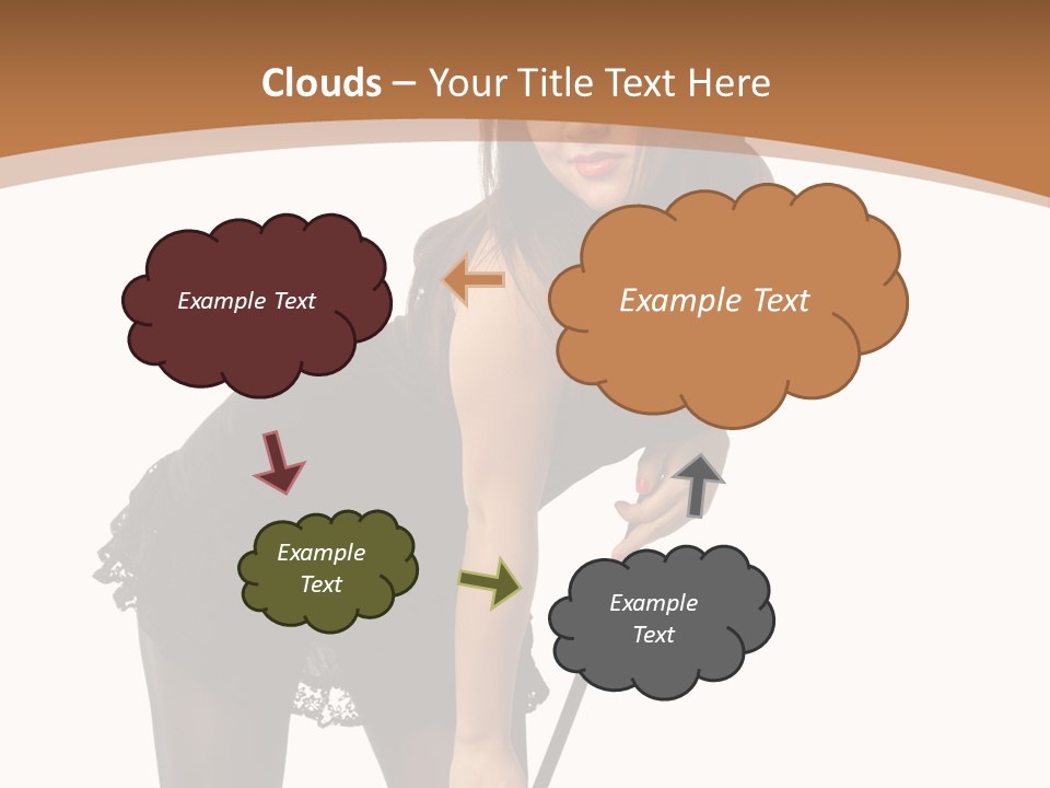 Costume Sensuality Holiday PowerPoint Template