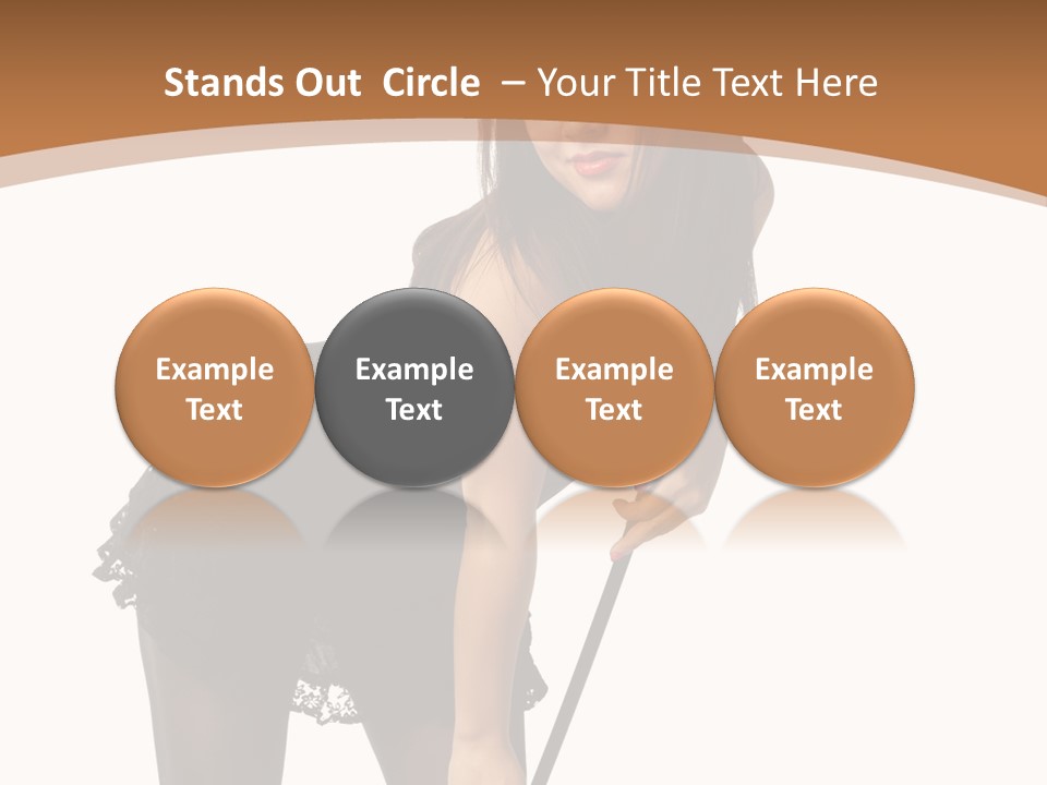 Costume Sensuality Holiday PowerPoint Template