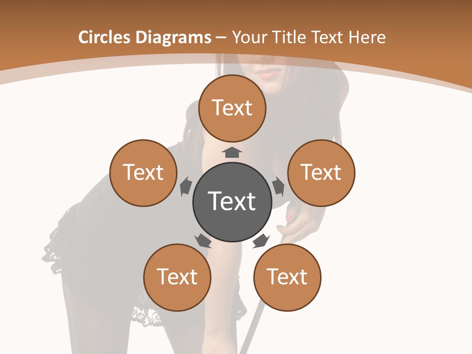 Costume Sensuality Holiday PowerPoint Template