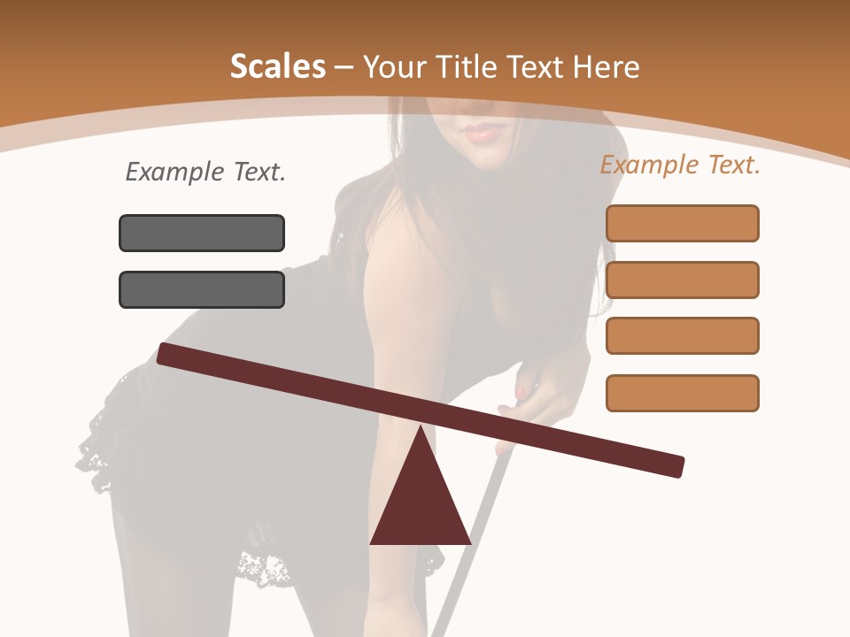 Costume Sensuality Holiday PowerPoint Template