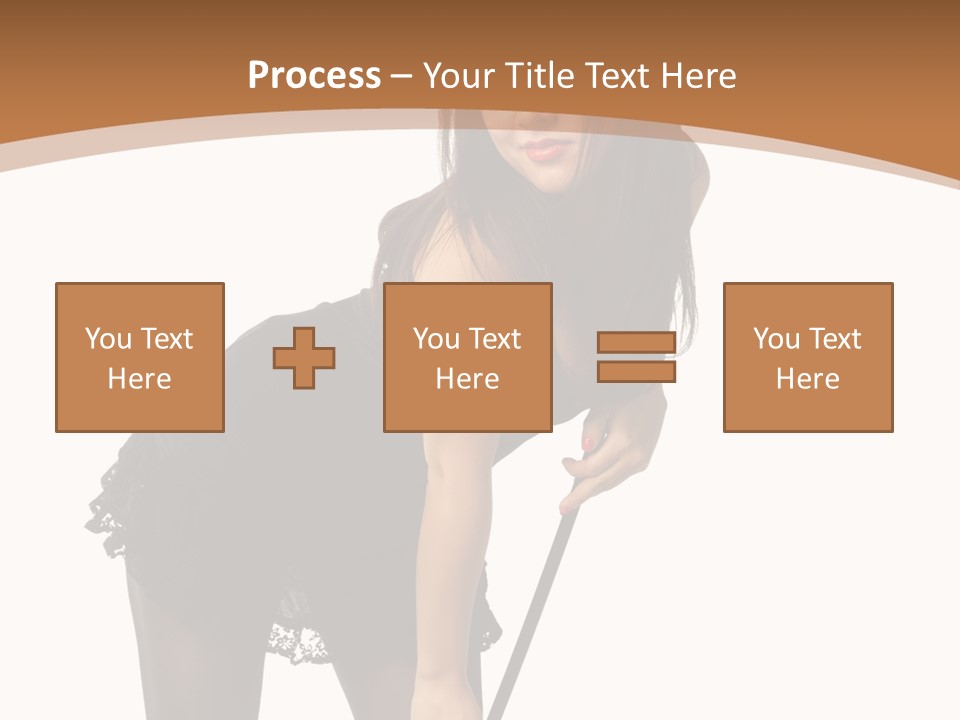 Costume Sensuality Holiday PowerPoint Template