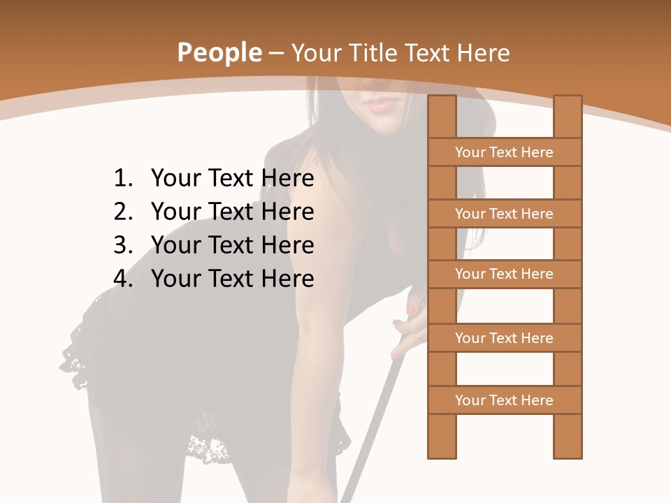 Costume Sensuality Holiday PowerPoint Template