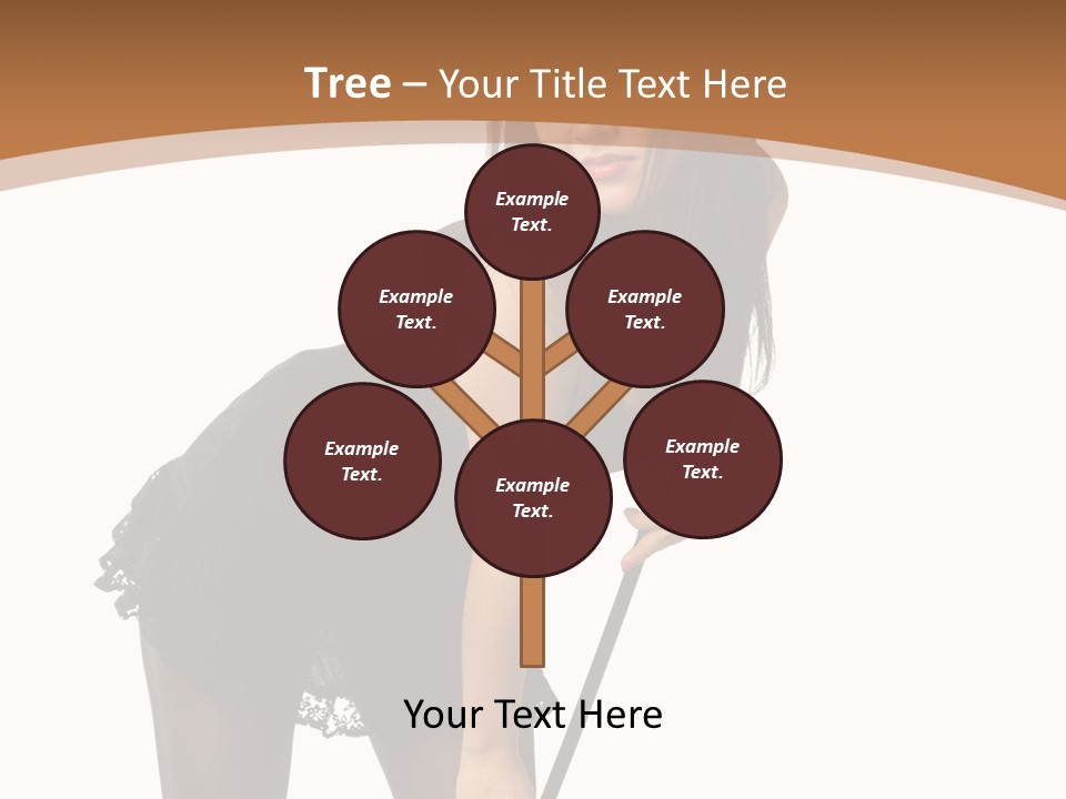 Costume Sensuality Holiday PowerPoint Template