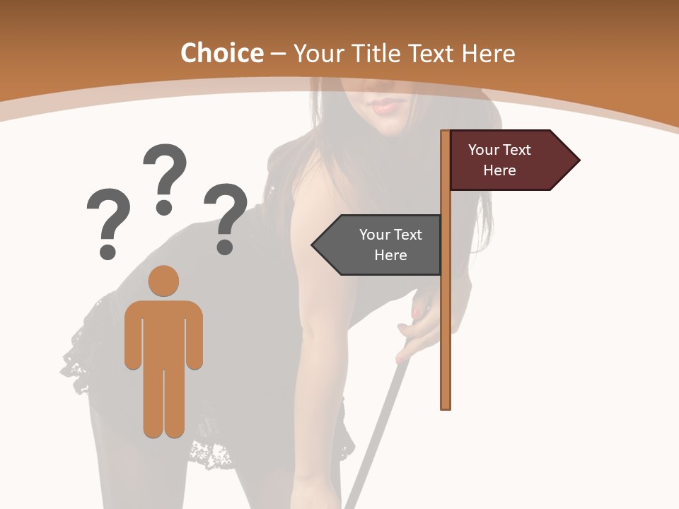 Costume Sensuality Holiday PowerPoint Template