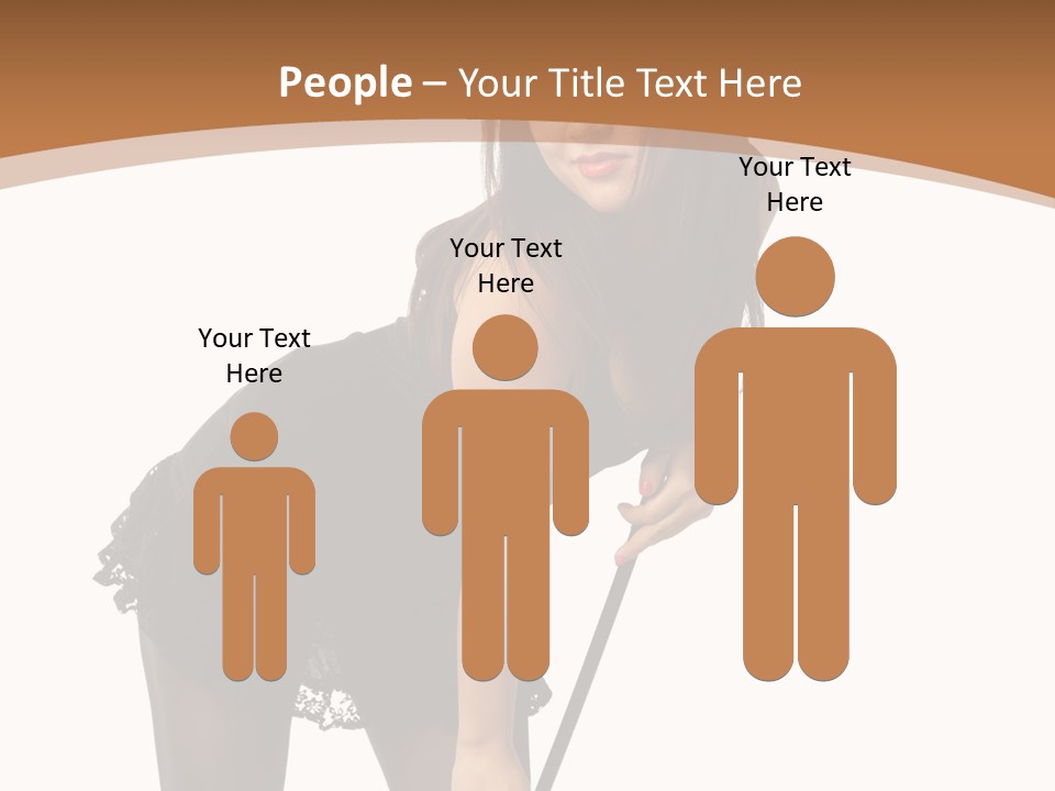 Costume Sensuality Holiday PowerPoint Template