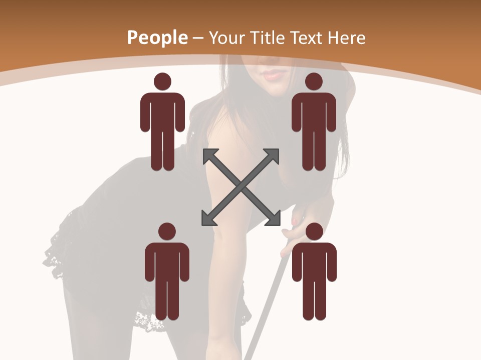 Costume Sensuality Holiday PowerPoint Template