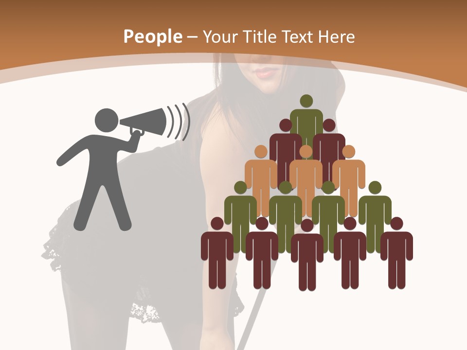 Costume Sensuality Holiday PowerPoint Template