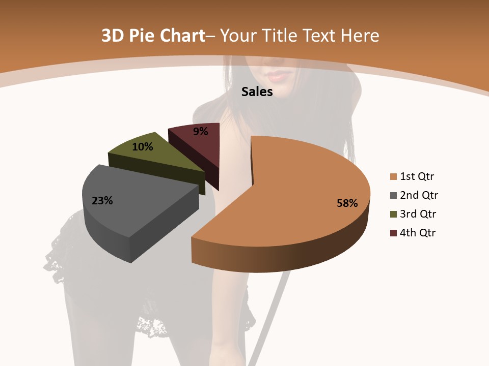 Costume Sensuality Holiday PowerPoint Template