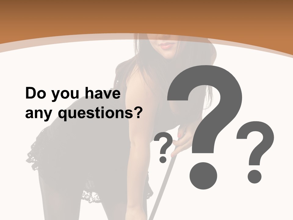 Costume Sensuality Holiday PowerPoint Template