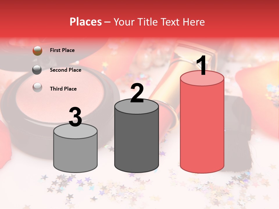 Lip Background Decorative PowerPoint Template