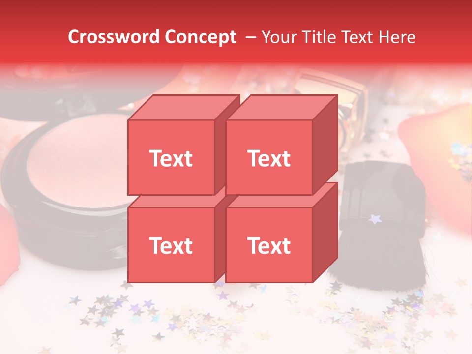 Lip Background Decorative PowerPoint Template