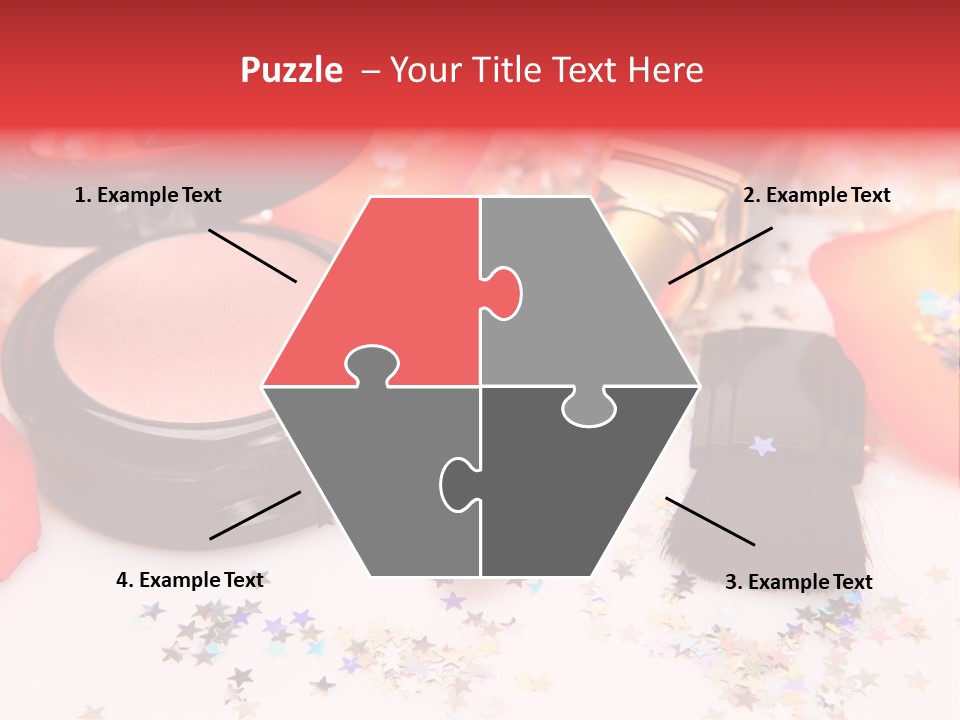 Lip Background Decorative PowerPoint Template