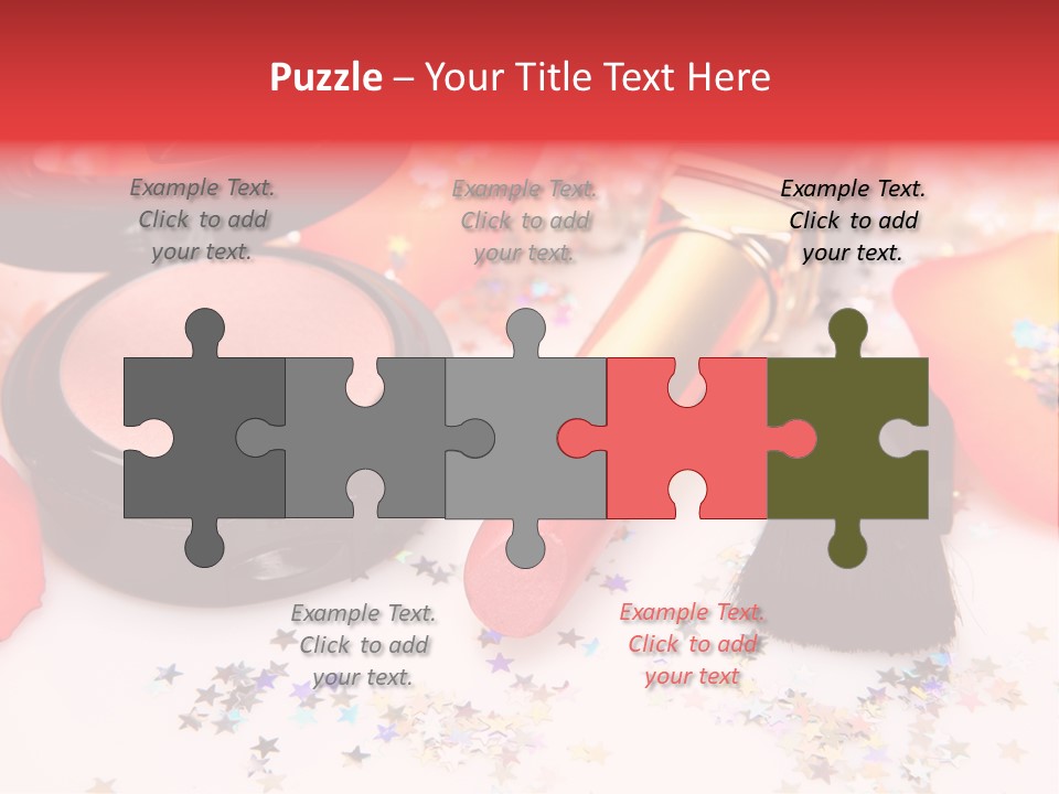 Lip Background Decorative PowerPoint Template