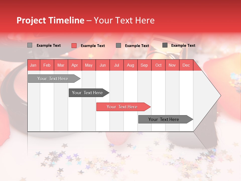 Lip Background Decorative PowerPoint Template