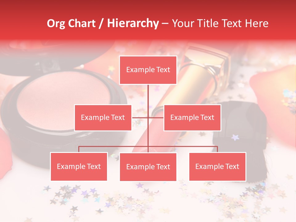 Lip Background Decorative PowerPoint Template