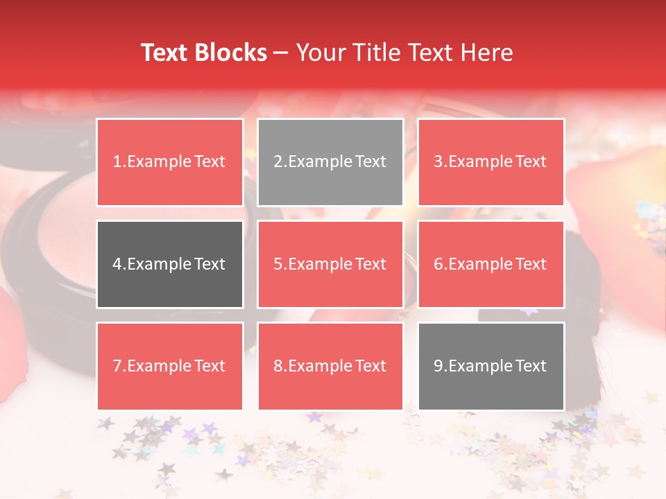 Lip Background Decorative PowerPoint Template