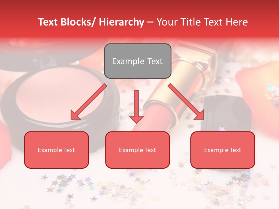 Lip Background Decorative PowerPoint Template