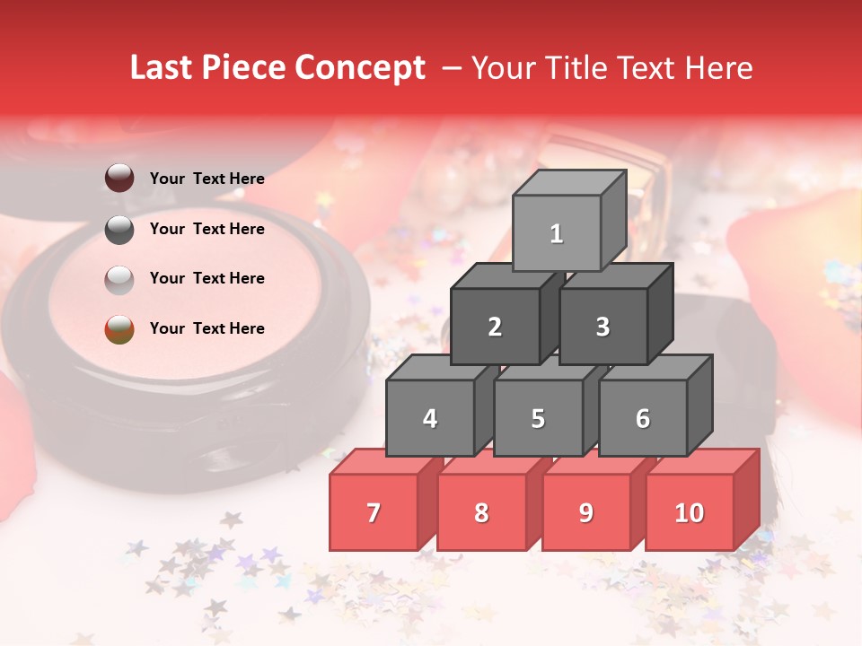 Lip Background Decorative PowerPoint Template