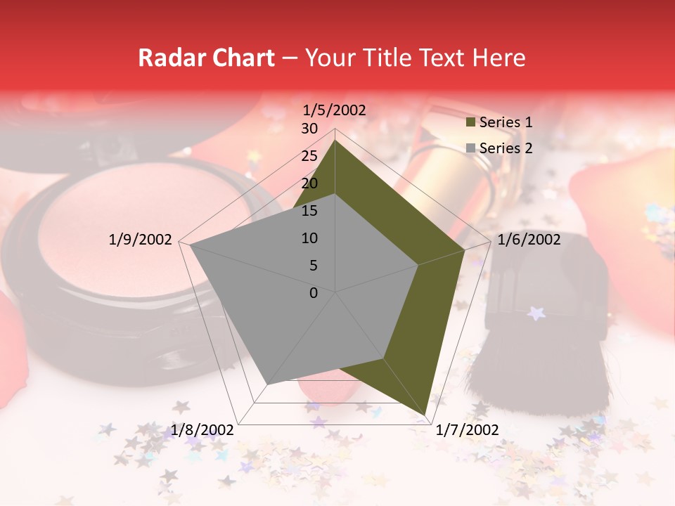 Lip Background Decorative PowerPoint Template