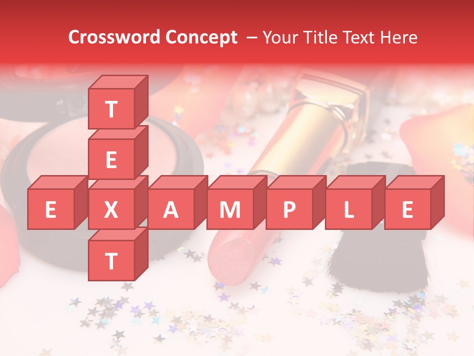 Lip Background Decorative PowerPoint Template