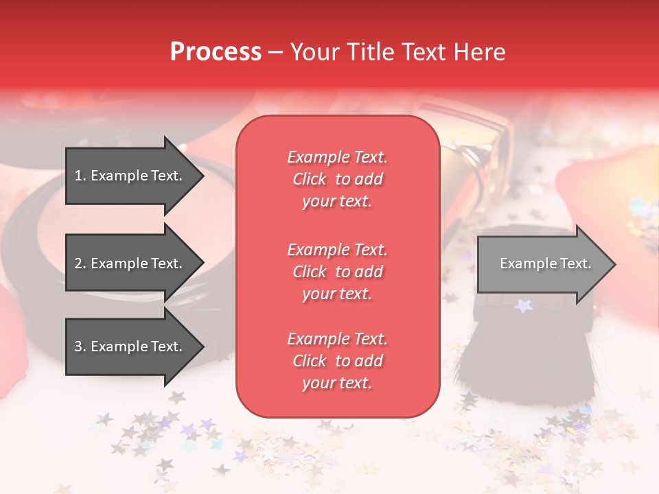 Lip Background Decorative PowerPoint Template