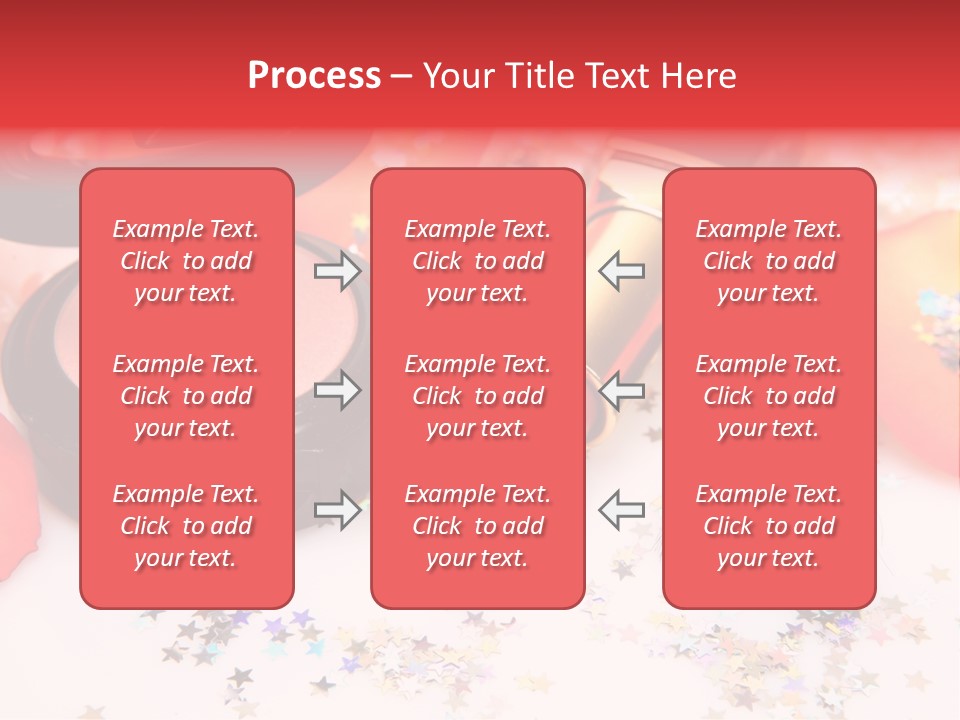 Lip Background Decorative PowerPoint Template