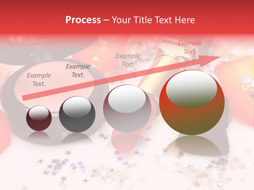 Lip Background Decorative PowerPoint Template