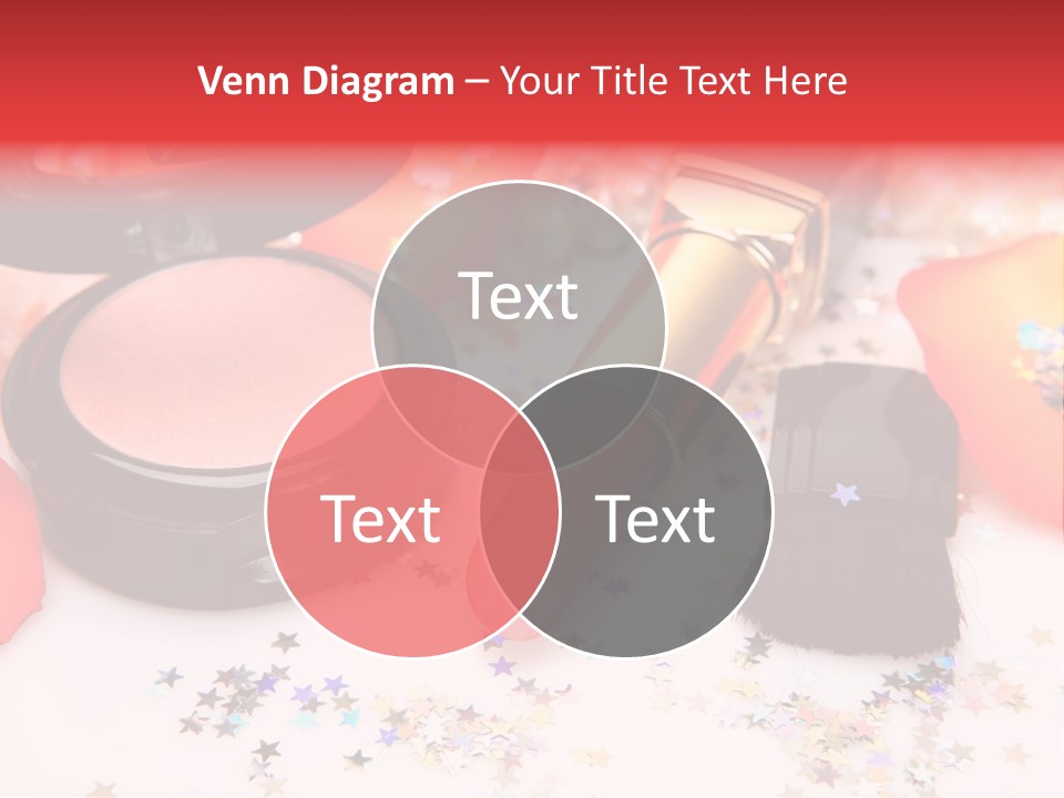 Lip Background Decorative PowerPoint Template