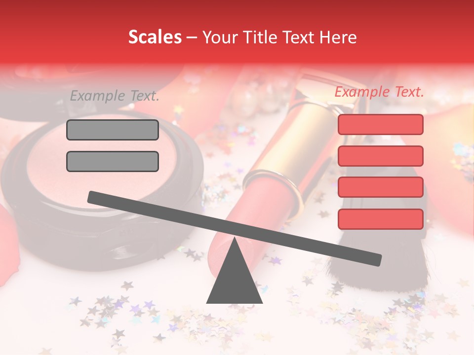 Lip Background Decorative PowerPoint Template