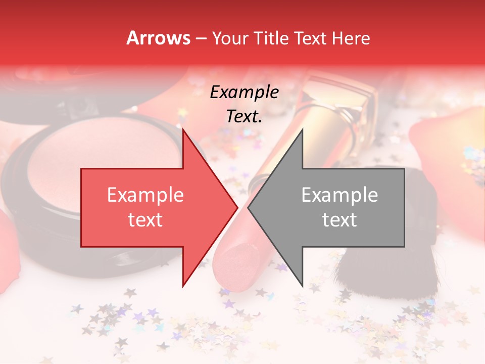 Lip Background Decorative PowerPoint Template