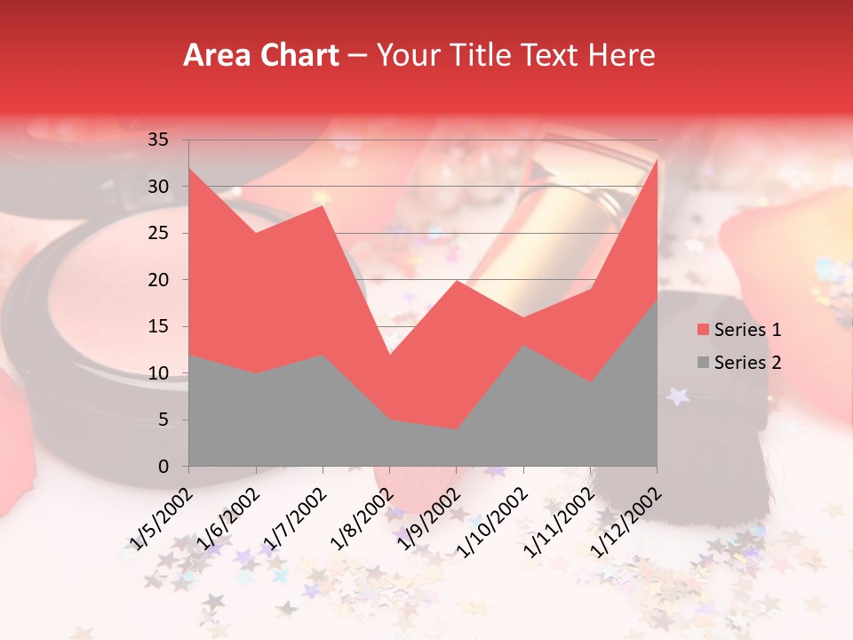 Lip Background Decorative PowerPoint Template