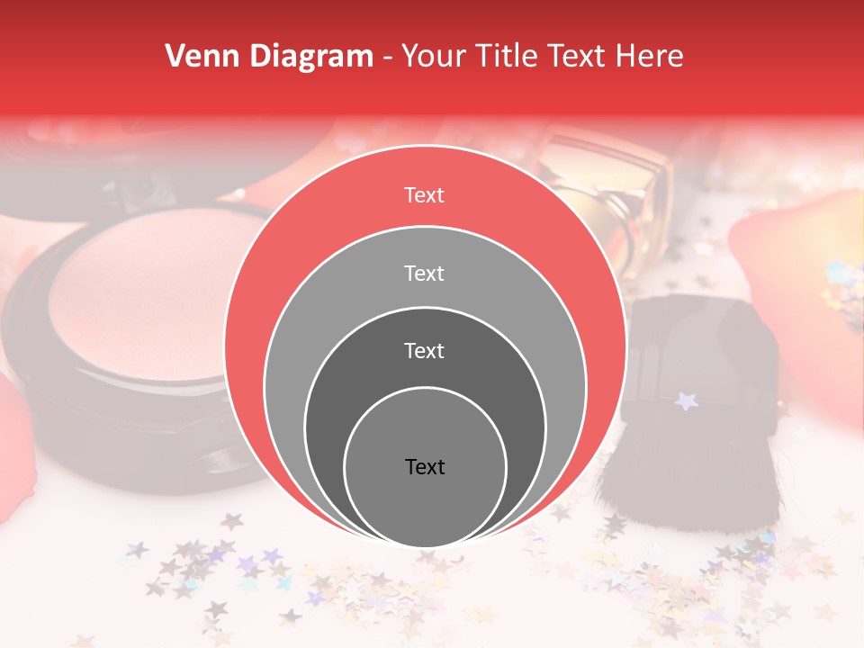 Lip Background Decorative PowerPoint Template