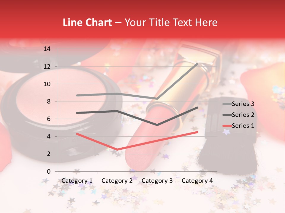 Lip Background Decorative PowerPoint Template